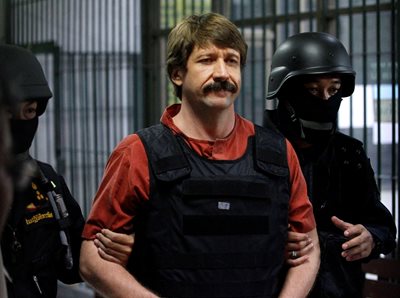 Руският дилър на оръжие Виктор Бут, известен като “търговеца на смърт”