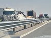 Тирове се разцепиха на магистрала "Тракия" към Пловдив, движението е ад