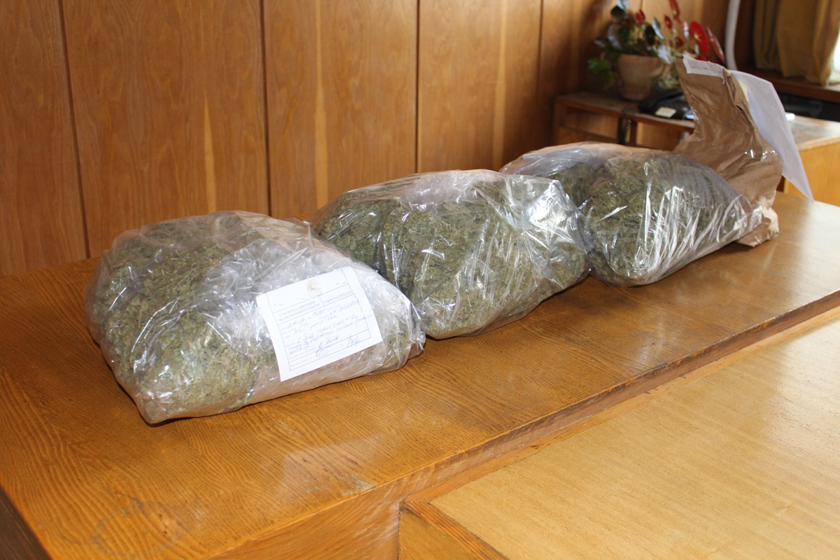 Полицаят с 1,8 кг марихуана арестуван между Перник и София, обвинен е за разпространение на дрога