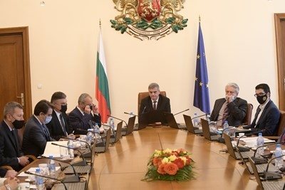 Заседание на служебното правителство СНИМКА: Йордан Симеонов
