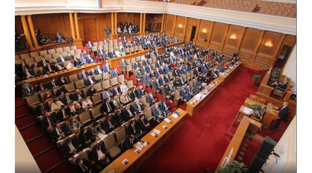 В парламента днес Снимки: Румяна Тонева