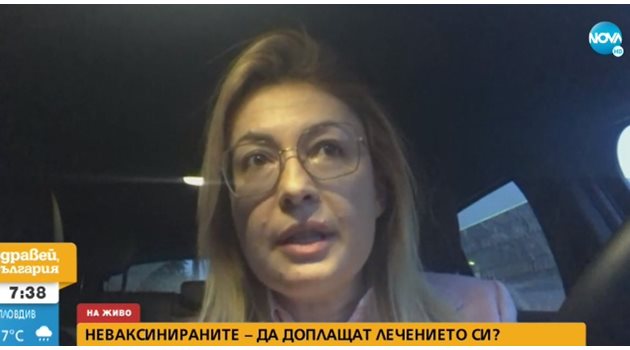 Aдвокат Свилена Димитрова говори пред Нова тв.