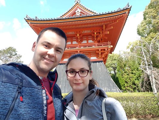 Само преди 2 месеца Ади е била в Япония с приятеля си Светослав