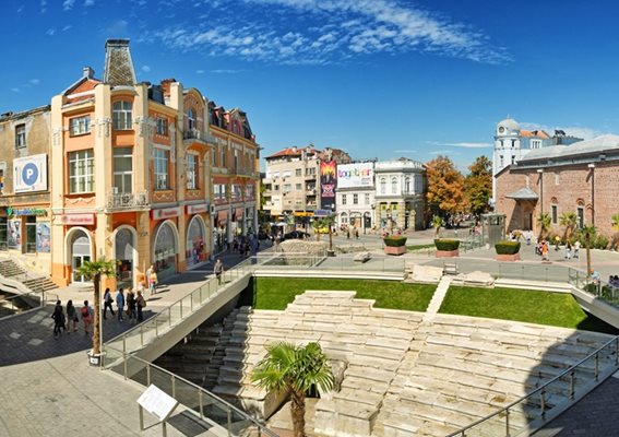 Главната на Пловдив.