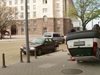 Пиян шофьор обърна колата си по таван в центъра на София (Видео)