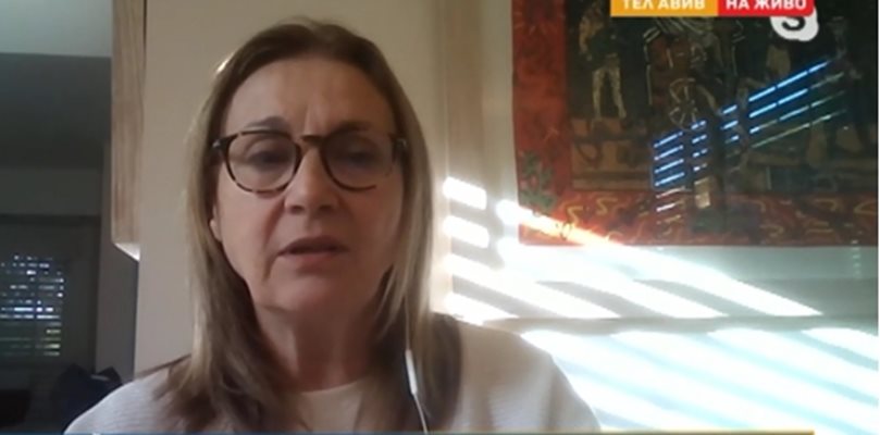 Посланикът на България в Израел Румяна Бъчварова Кадър: бТВ