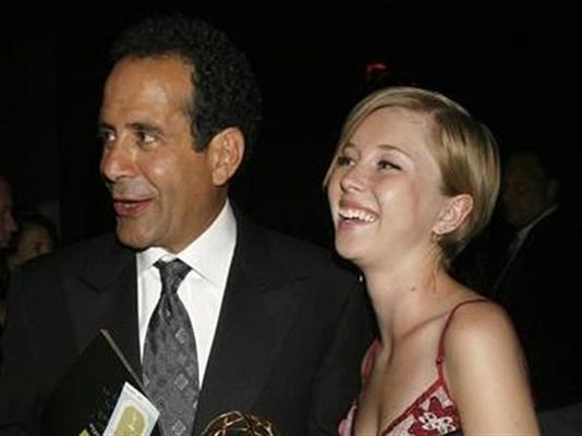 С дъщеря си Джоузи на филмовото събитие в Лос Анджелис.