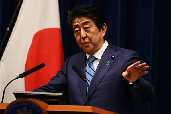 Японският премиер Шиндзо Абе СНИМКА: Ройтерс