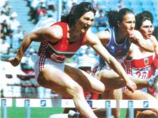 Йорданка Донкова в Сеул, 1988 г.