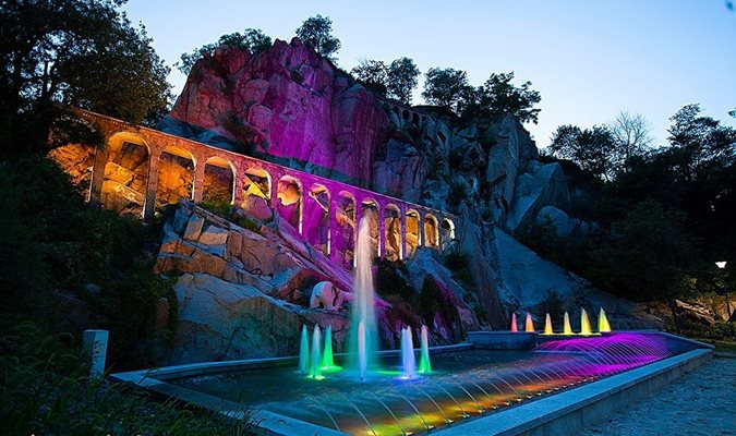 Акведуктите с фонтана на Бунарджика