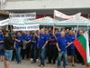 Над 400 работници и служители на военния завод на "Емко" на протест (Снимки)