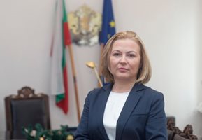 Министърът на правосъдието Надежда Йорданова