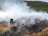 Напълно овладян е пожарът в депото за отпадъци</p><p>над великотърновското село Шереметя