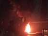 Каравана изгоря край пловдивското село Скутаре, след като газова бутилка се взриви в нея