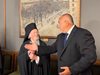 Патриарх Вартоломей награди Борисов с най-високото отличие на Вселенската патриаршия  (Видео)