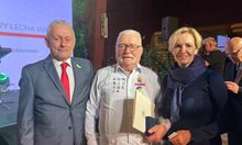 Гергана и Соломон Паси - гости на тържеството за 80-годишнината на Лех Валенса