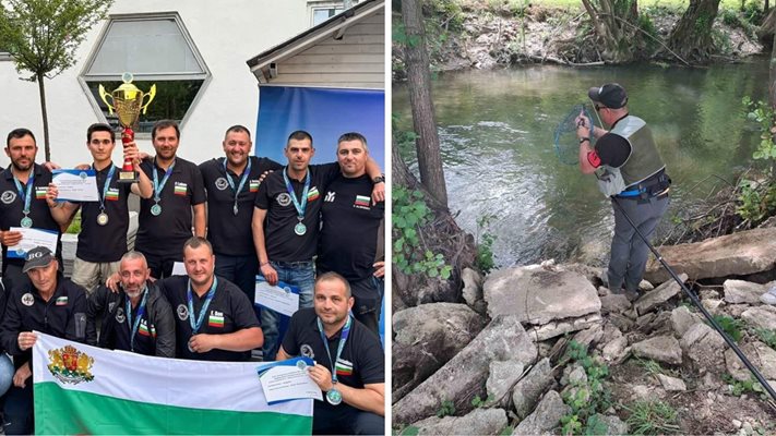 Националният отбор на България по риболов на пъстърва с изкуствени примамки