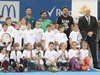 Стан Вавринка и Кралев поздравиха деца от програмата „Тенисът – спорт за всички”