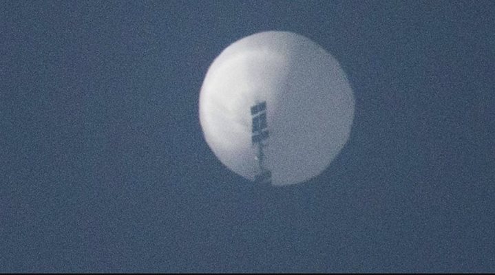 Над територията на Южна Корея засякоха севернокорейски балон Снимка: Twitter/@RobSchneider