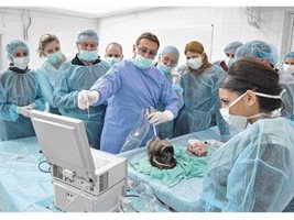Хирургия в реално време ще тече по време на първата българо-италианска среща на ринолозите.
