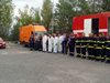 Наши и гръцки огнеборци гасиха пожар в тунел на учение