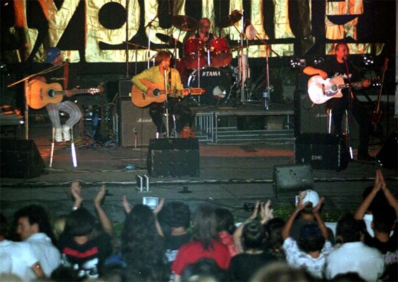 Концерт на "Щурците" във Варна през 1998 г.