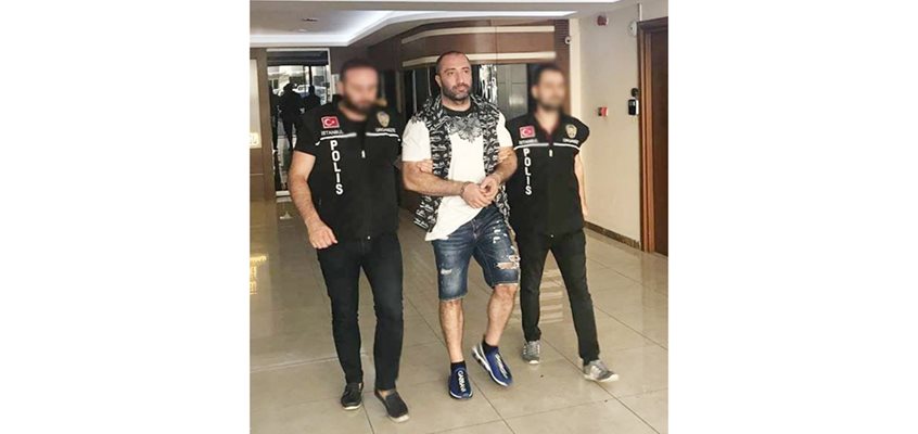 Димитър Желязков-Очите бе задържан край петзвезден хотел в Истанбул