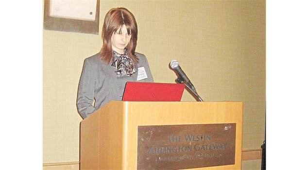 ВРЪХ: На Вашингтонския форум за научни изследвания в областта на транспорта през 2009 ACг. България е представена от лектора Христина Николова.