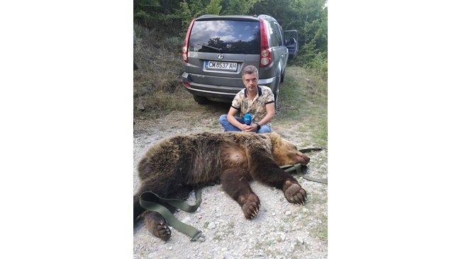 The bear, which harassed several villages in the Rhodopes, was found dead