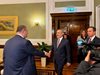 Пеевски като шеф на групата за приятелство с Турция   прие в парламента министър Фидан