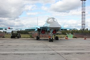 Руски бомбардировач Су-34 се разби в Кавказ, екипажът е загинал
