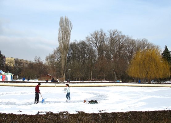 На пързалка в Южния Парк