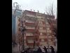 Кадри от срутването на сграда в Турция (Видео)
