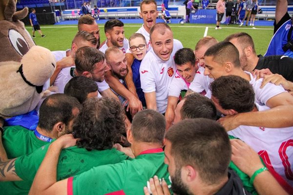 Настроениe и отборен дух в българския лагер по време на европейското по минифутбол