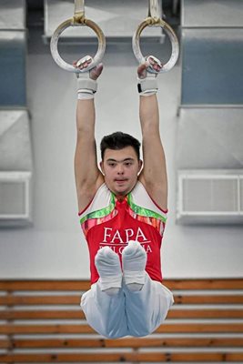 Емилиян Костадинов СНИМКА: Българска федерация по гимнастика