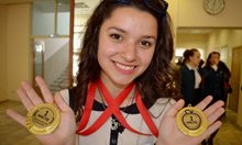 Ирина, която грабна 4 златни медала, иска да се занимава с нанотехнологии