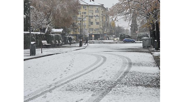 Сняг още на 12 ноември изненада София
СНИМКА: Георги Палейков