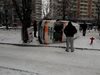 Линейка се обърна на главен булевард във Варна