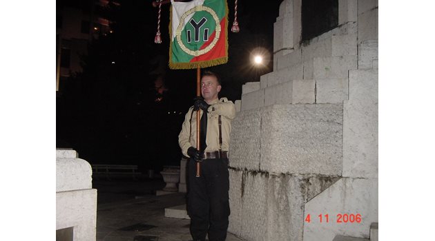 Емил Крумов през 2006 г. на събитие на БНС . Снимката е от архива на Боян Расате