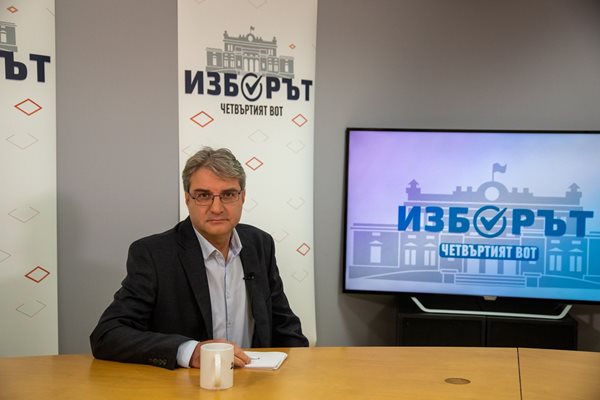 Изпълнителният директор на Институт “Отворено общество” Георги Стойчев.