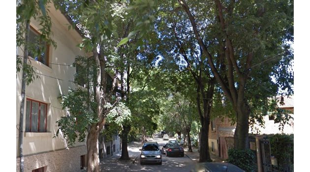Инцидентът се случил на улица "Никола Козлев" във Варна СНИМКА: Гугъл стрийт вю