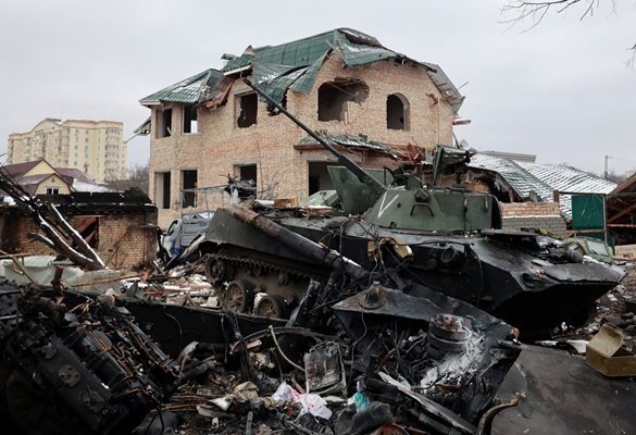 Изследователите изчислиха, че войната на Русия е причинила в Украйна щети за климата в размер на около 9,6 милиарда долара. СНИМКА: АРХИВ