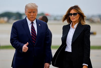 Donald and Melania Trump PHOTO: Reuters