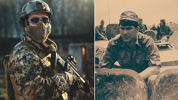 КГБ работи за създаването на съвършения войник, разказва Костов (вдясно)