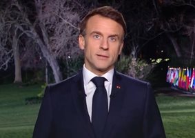Френският президент Еманюел Макрон СНИМКА: Стопкадър Х
