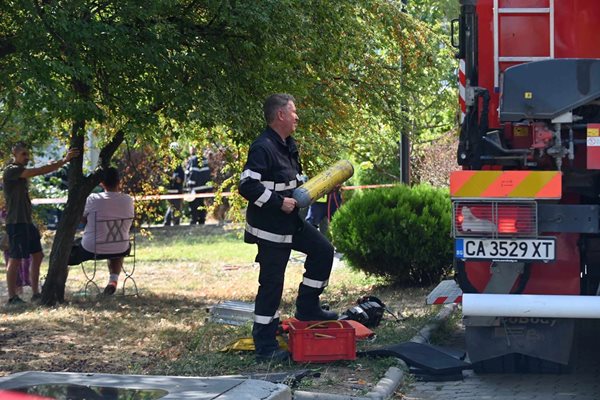 Срути се аулата на Нов български университет
СНИМКА: Георги Палейков