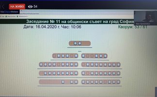 Започна първата у нас онлайн сесия на общински съвет