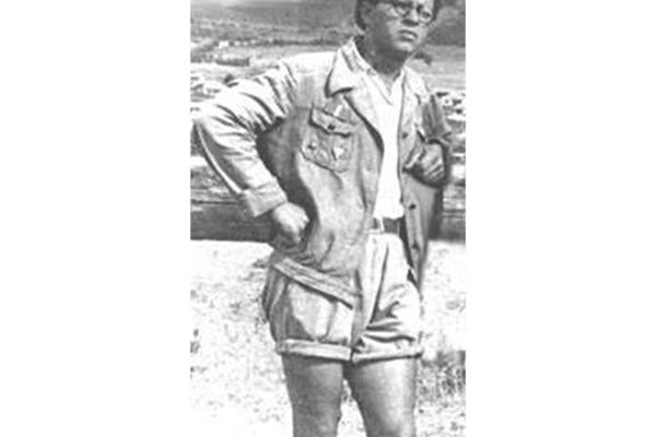 Пеньо Пенев - бригадир на язовир "Росица" 1947 г.