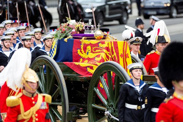 Погребението на кралица Елизабет Втора Снимка: Ройтерс