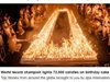 Рекордьор на Гинес запали 72 000 свещи върху торта